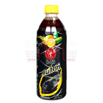 OISHI BLACK TEA LEMON 500ML x 24